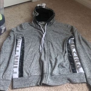 Vs pink bling hoodie